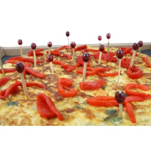 La tortilla aux légumes de saison