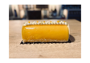 Bûche chocolat, caramel...